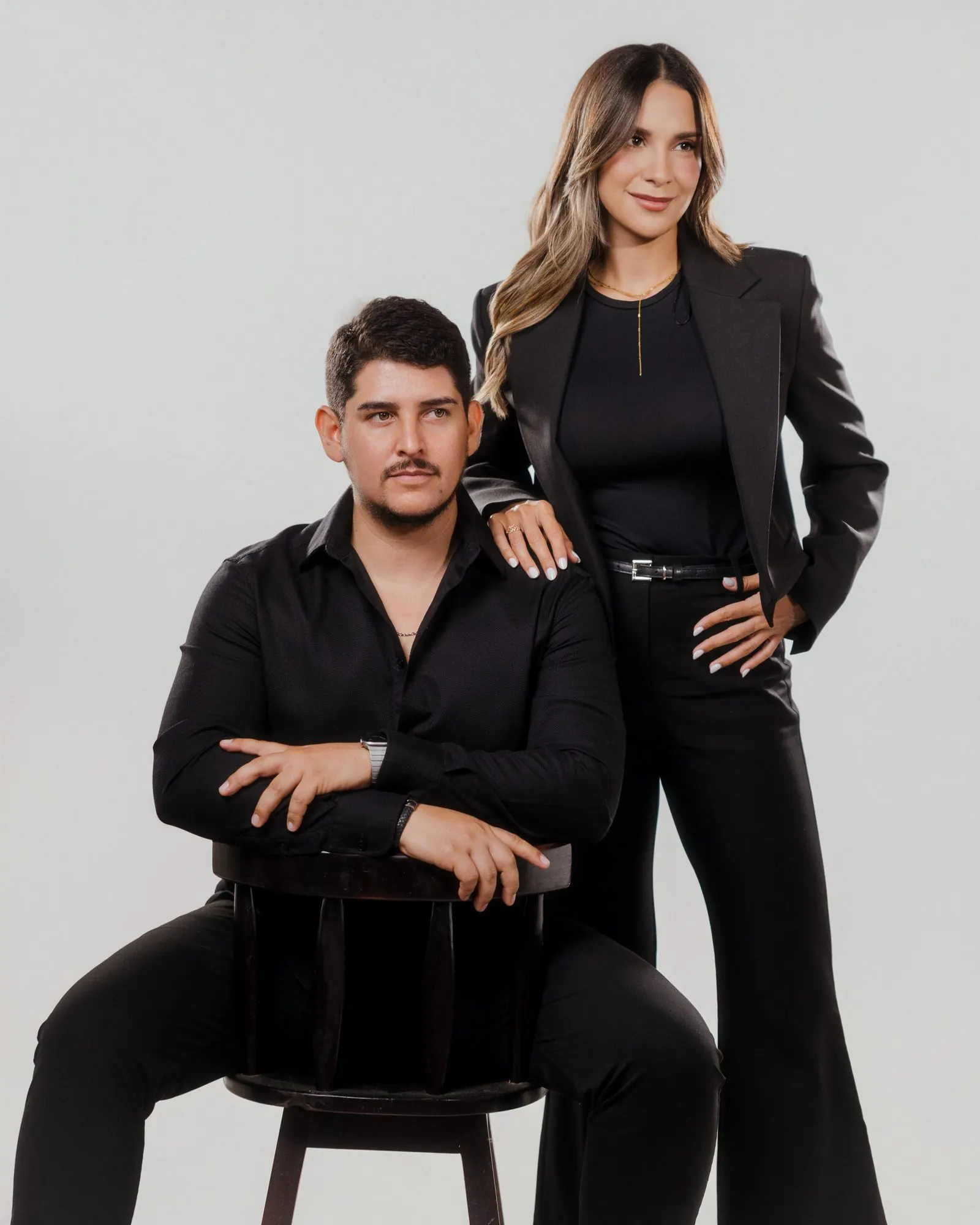 Nicole Torres y Luis Duarte, fundadores de Brow Atelier